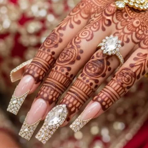 Bridal Nail Art